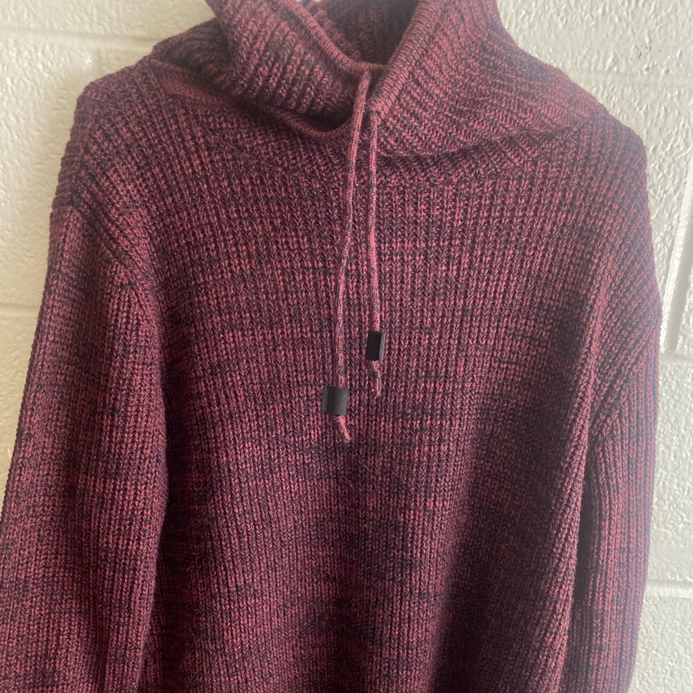 Pull&Bear Red turtleneck